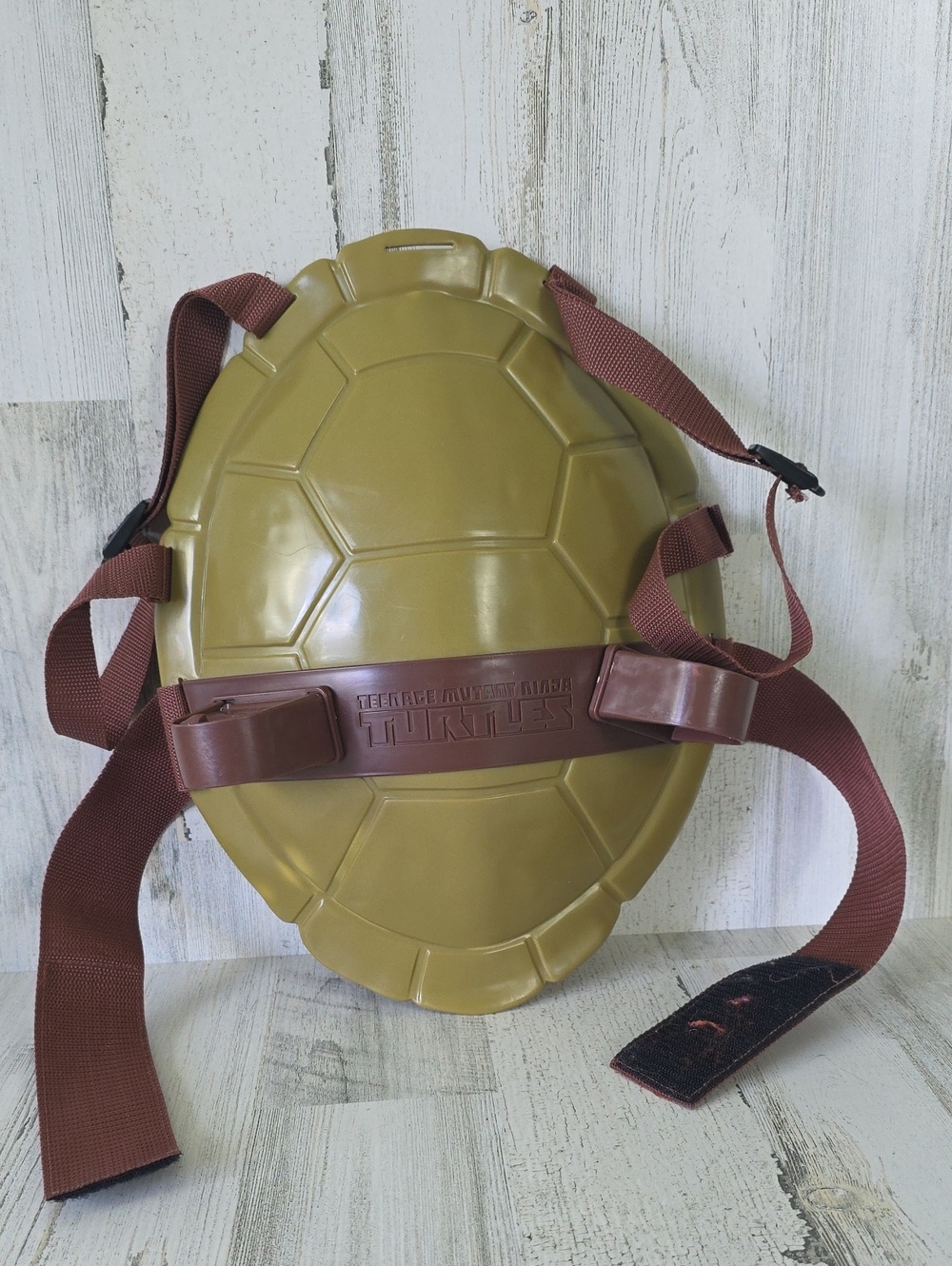 Teenage Mutant Ninja Turtles Shell Olive Green Brown Costume Dress Up Playtime